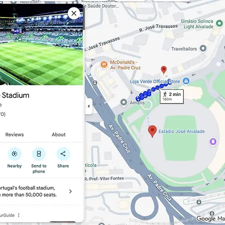 Lejlighed New! Alvalade Stadium Family *